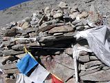 10 Prayer Flags And Horse Foot Print On Mount Kailash Inner Kora Nandi Parikrama Prayer flags over layered rocks identify an auspicious place for Tibetans - a horse foot print impressed onto a smooth rock (08:46, 5426m).